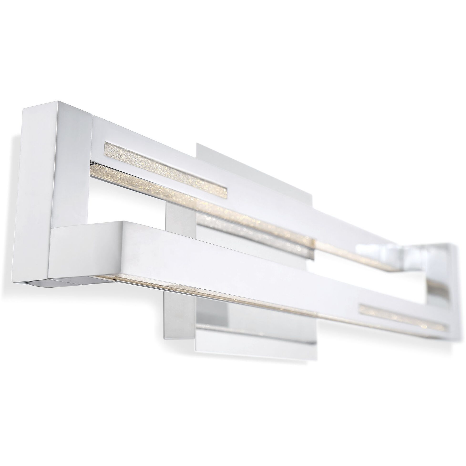 Clinton LED 19 inch Chrome Vanity Light Wall Light, Small