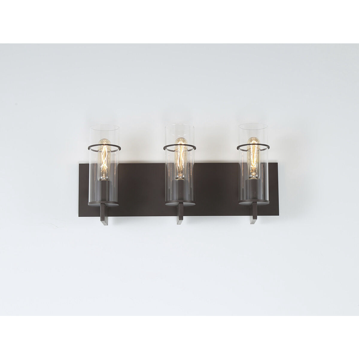 Pista 3 Light 19 inch Chrome Vanity Light Wall Light