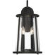Daulle 6 Light 25 inch Satin Black Outdoor Wall Sconce