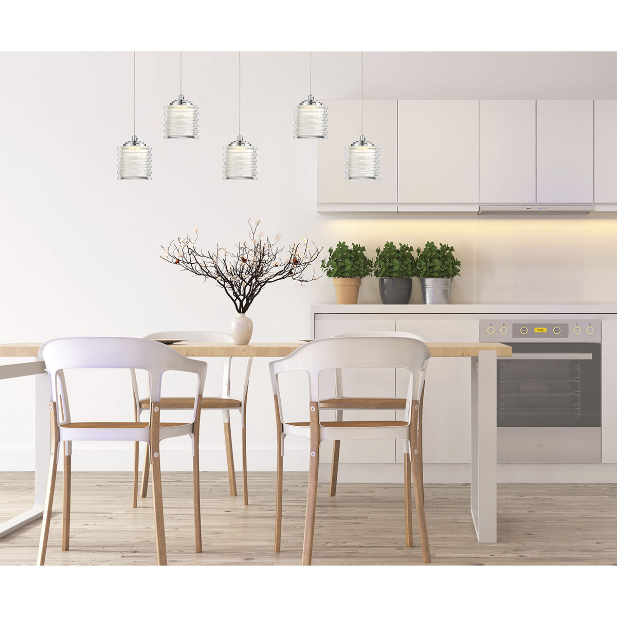 Ancona LED 23 inch Chrome Vanity Light Wall Light