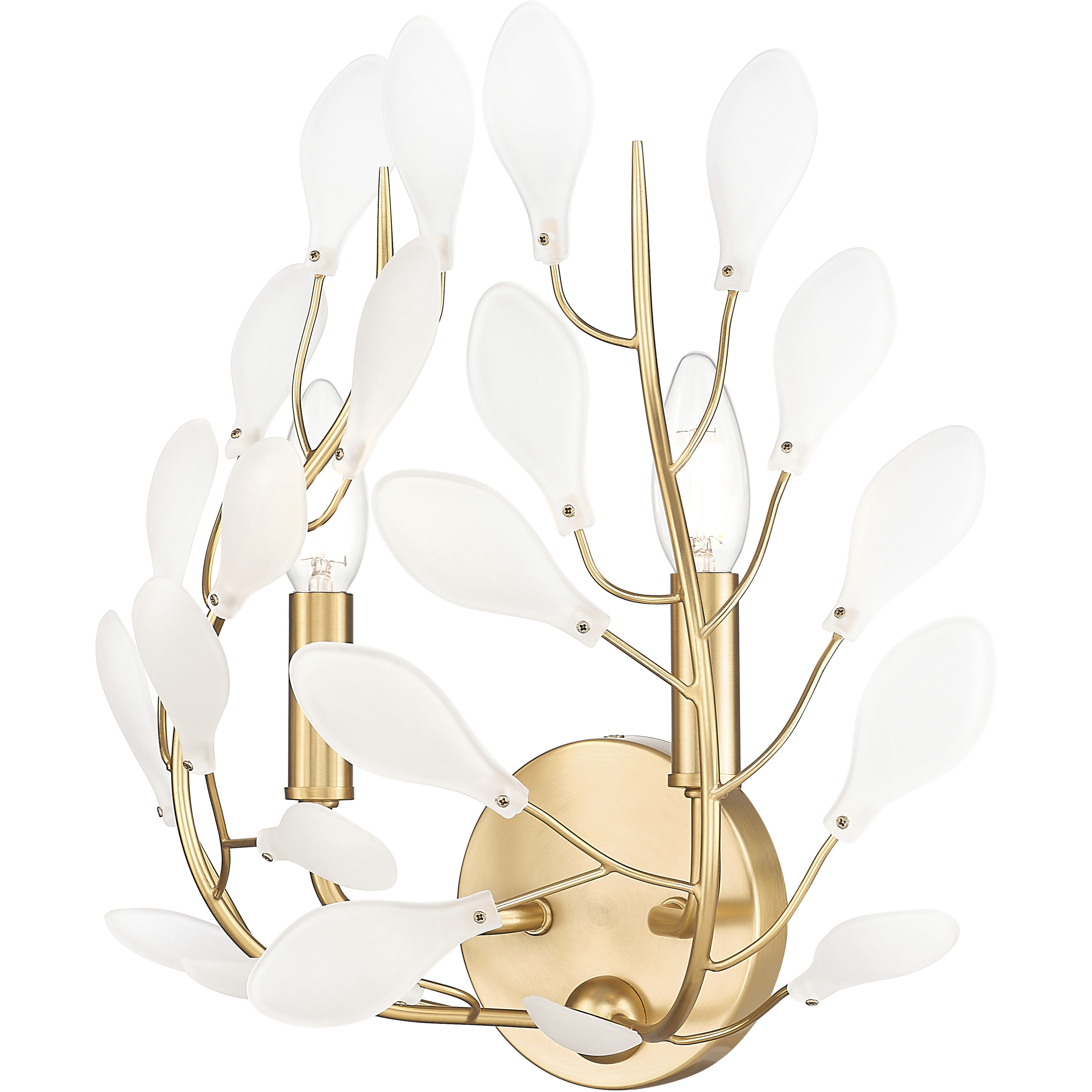 Claudine Wall Sconce Wall Light in Modern Gold