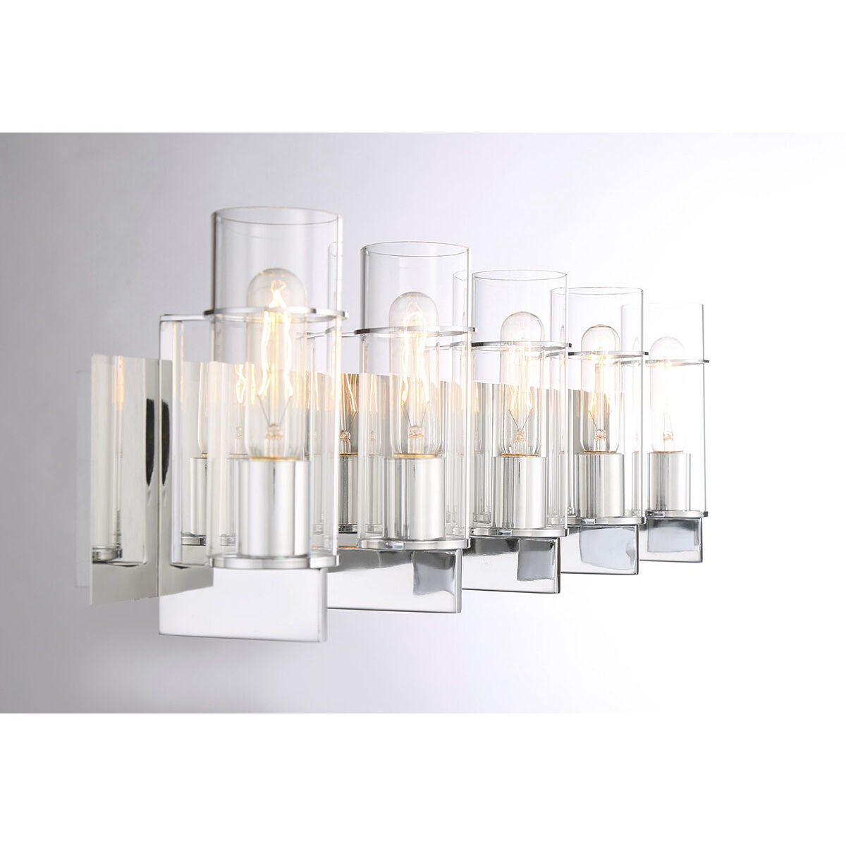 Pista 3 Light 19 inch Chrome Vanity Light Wall Light