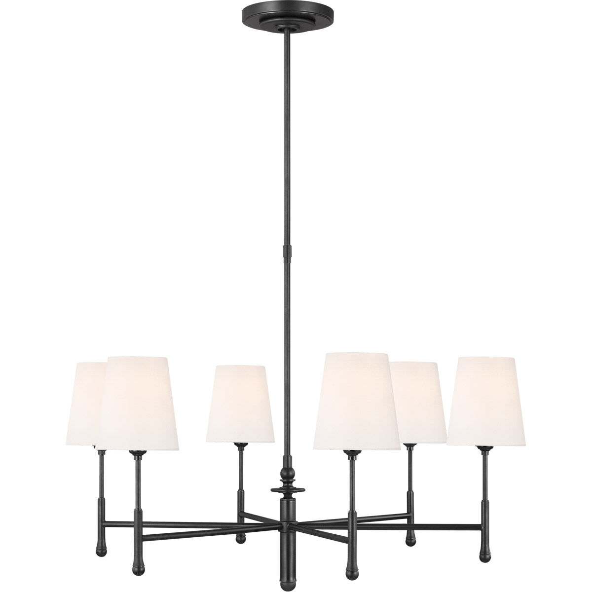 TOB by Thomas O'Brien Capri 6 Light 34.00 inch Chandelier