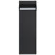 Sentry 7 watt Black Outdoor Bollard