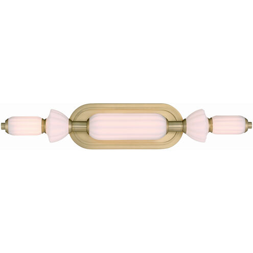 Lansdowne 1 Light 22 inch Gold Vanity Light Wall Light