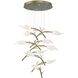 Matera 10 Light 22 inch Gold Chandelier Ceiling Light