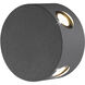 Pass LED 2 inch Graphite Grey Outdoor Wall Mount