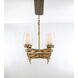 Manchester 12 Light 16 inch Brass Chandelier Ceiling Light