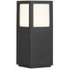 Beacon 9 watt Black Outdoor Bollard