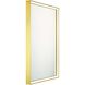Nixon 36 X 36 inch Gold Mirror