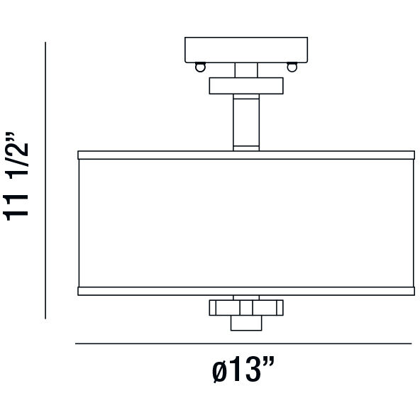 Savvy 3 Light 13 inch Satin Nickel Pendant Ceiling Light