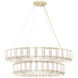Belmont 28 Light 48 inch Brass Chandelier Ceiling Light