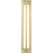 Langferd 1 Light 24 inch Gold Outdoor Wall Sconce