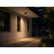 Plaza 100 LED 4.33 inch Black Outdoor Ceiling Mount