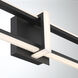 Bordo LED 35.5 inch Black Outdoor Wall Sconce
