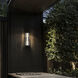 Savron LED 14 inch Black Outdoor Wall Sconce, Both Indoor/Outdoor