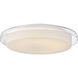 Logen LED 16 inch White Flush Mount Ceiling Light