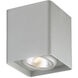 Kewb LED Black Outdoor Ceiling Mount