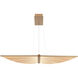 Seraph LED 10.75 inch Gold Chandelier Ceiling Light