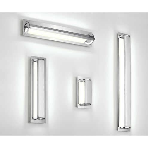 Viola LED 10 inch Chrome Wall Sconce Wall Light, Small