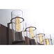 Pista LED 26 inch Black Vanity Light Wall Light