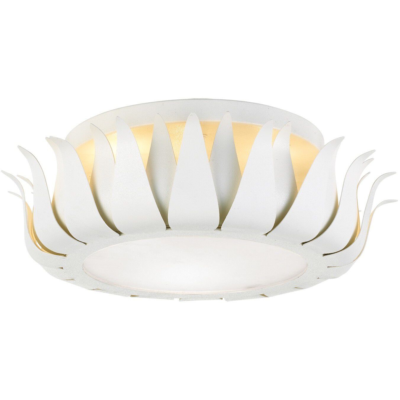 Broche 3 Light 16.00 inch Flush Mount