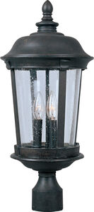 Dover VX 3 Light 25.5 inch Bronze Outdoor Pole/Post Lantern