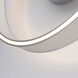 Verdura LED 15 inch Grey Flush Mount Ceiling Light
