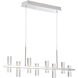 Netto Linear Chandelier Ceiling Light