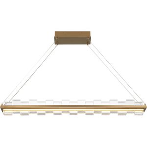 Bruco LED 45.25 inch Gold Island Chandelier Ceiling Light