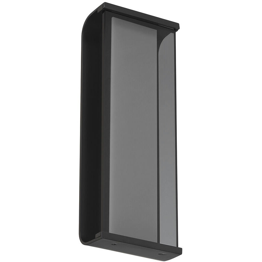 Dulton LED 14 inch Matte Black Outdoor Wall Sconce
