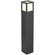 Beacon 9 watt Black Outdoor Bollard