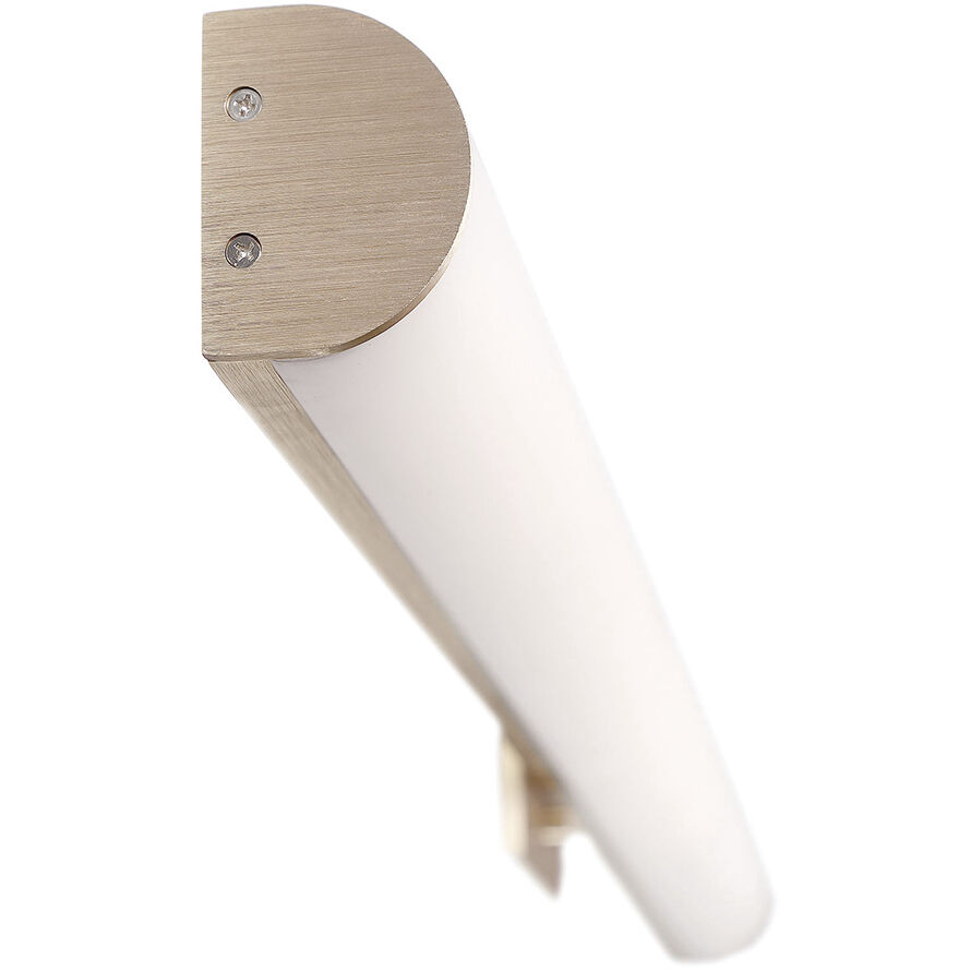 Springfiel LED 23.5 inch Black Vanity Light Wall Light, Small