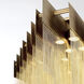 Bloomfield LED 28.5 inch Gold Chandelier Ceiling Light