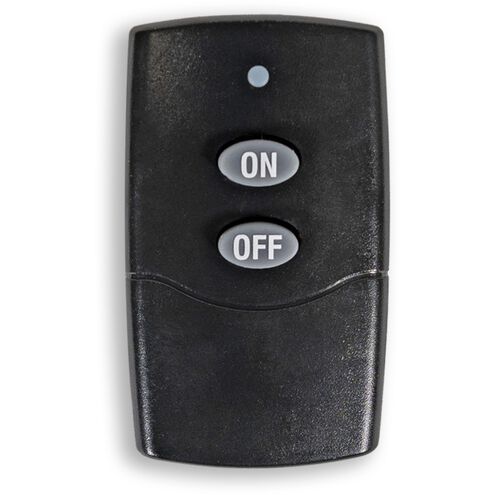 Ontario 5 X 3 inch Black Patio Heater Remote Controlled ON/OFF Cord and Plug
