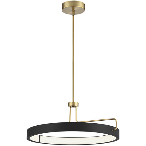 Pemberton LED 26 inch Brass Pendant Ceiling Light, Large