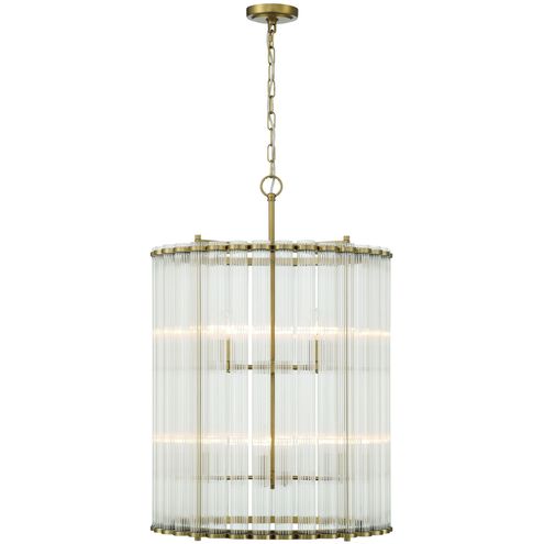 Glasbury 8 Light 22 inch Gold Chandelier Ceiling Light