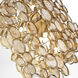 Trento 7 Light 10.5 inch Gold Chandelier Ceiling Light