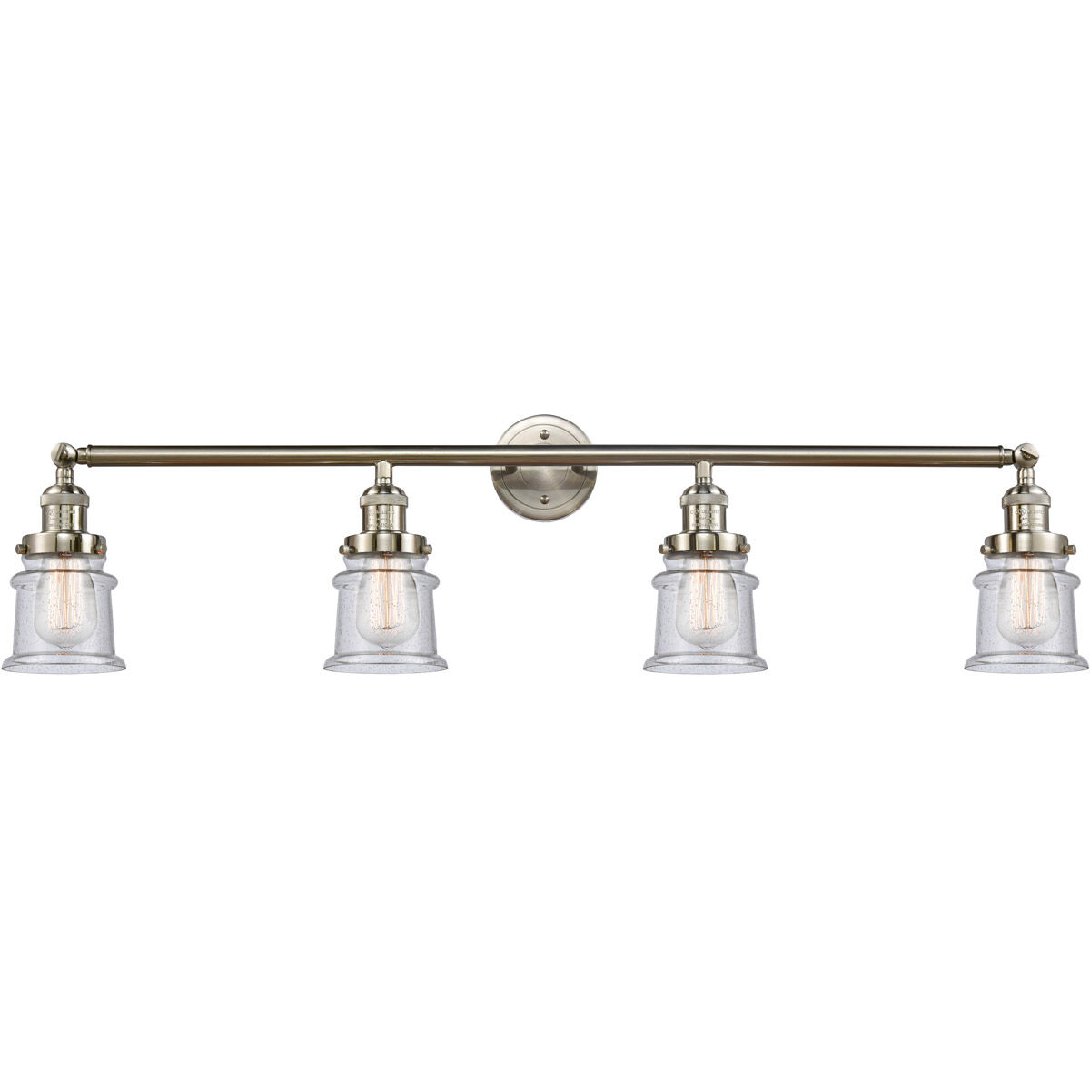 Franklin Restoration Small Canton 4 Light 42.00 inch Bathroom Vanity Light