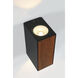 Dale LED 5.67 inch Wood Outdoor Wall Mount