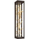 Aerie LED 6 inch Bronze and Gold Wall Sconce Wall Light