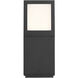 Beacon 9 watt Black Outdoor Bollard
