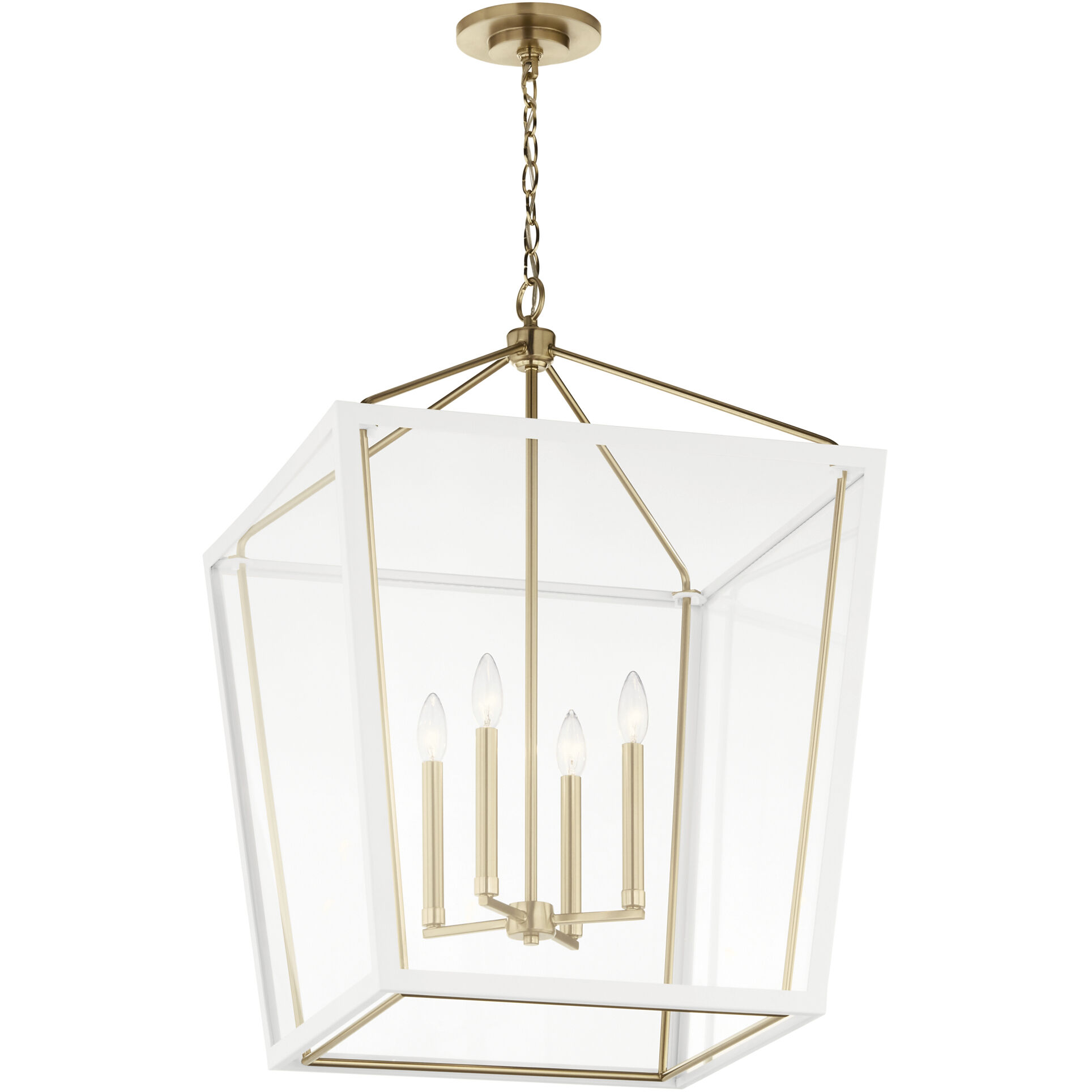 Delvin 4 Light 22.25 inch Foyer Pendant