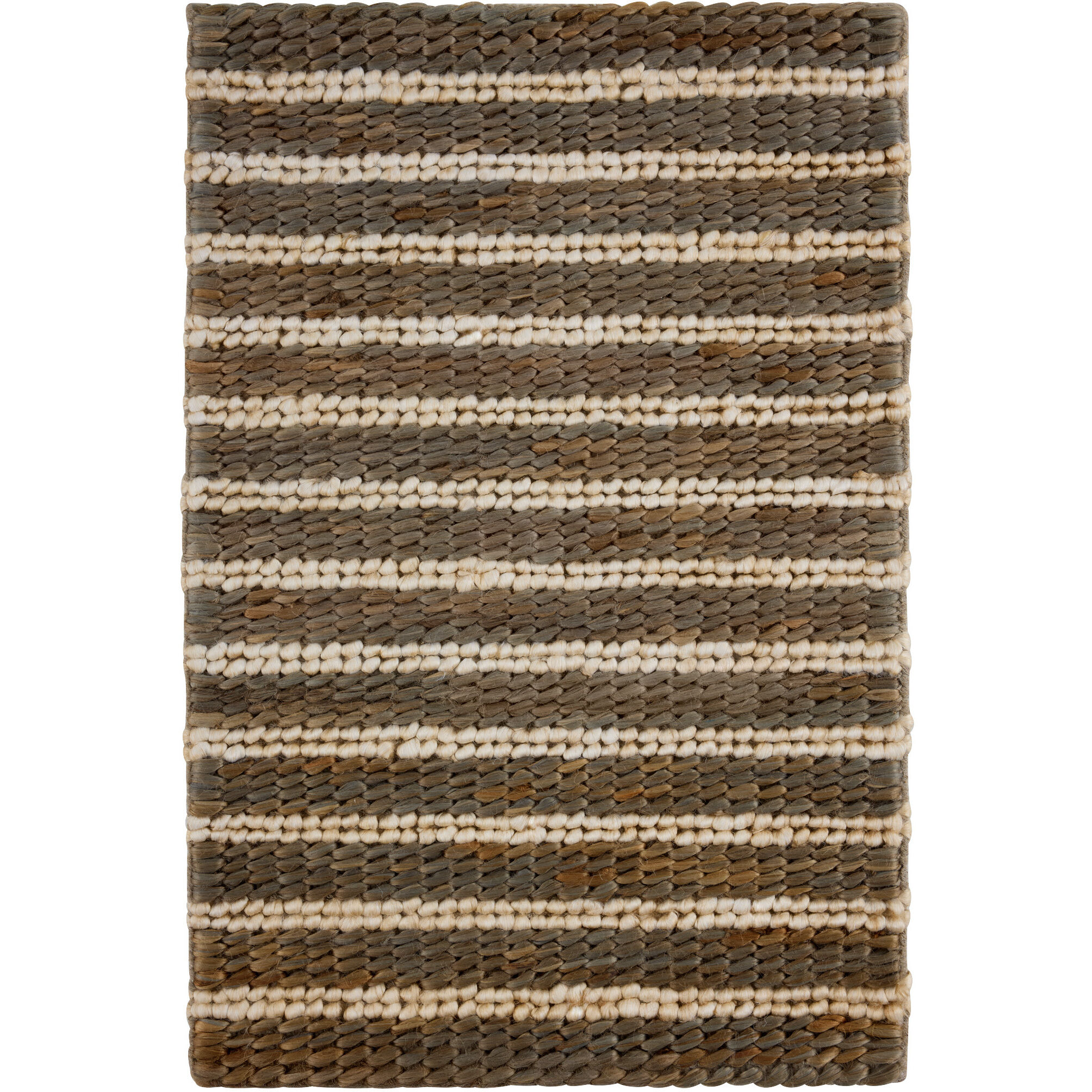 Natural Luxe Beige and Gray Indoor Rug