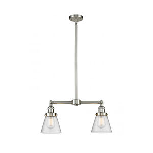 Franklin Restoration Small Cone 2 Light 21.00 inch Chandelier