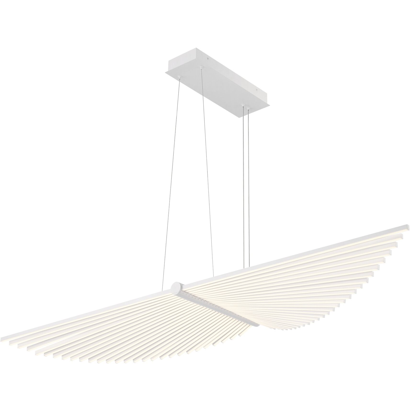 Seraph LED 15.25 inch White Chandelier Ceiling Light