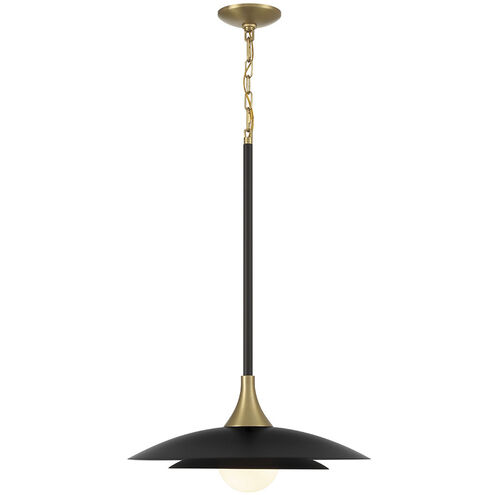 Welsh LED 18 inch Black Pendant Ceiling Light