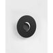 Orbit LED 3.23 inch Black Outdoor Wall Mount