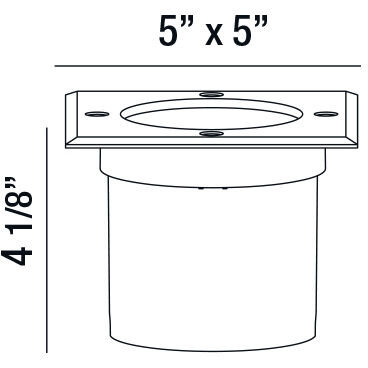 Creya 120V 7.00 watt Stainless Steel Outdoor In Ground