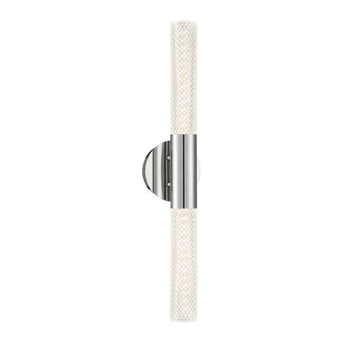 Crossley LED 6 inch Chrome Sconce Wall Light